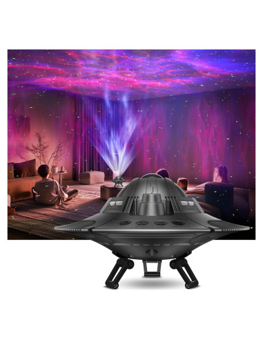 Proyector Galáctico UFO LED para Dormitorio 17.99cm