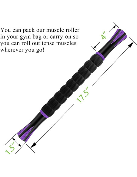 Rodillo de masaje MZDXJ DXT-02 para aliviar tensión muscular Rodillo de masaje MZDXJ DXT-02 para aliviar tensión muscular