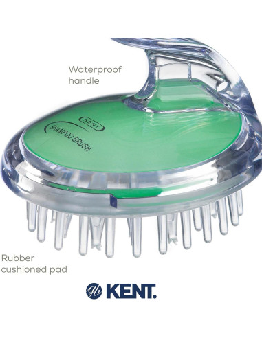 Cepillo Exfoliador Kent SH1 para Cuero Cabelludo y Cabello