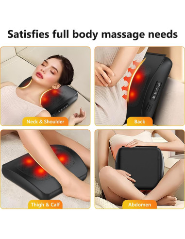 Masajeador de Espalda y Cuello Shiatsu iKristin con Calor