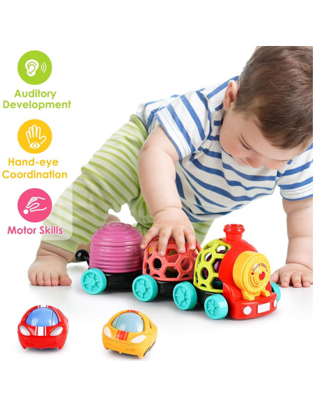 Tren Juguete iPlay, iLearn para Bebés 6-12 Meses Tren Juguete iPlay, iLearn para Bebés 6-12 Meses