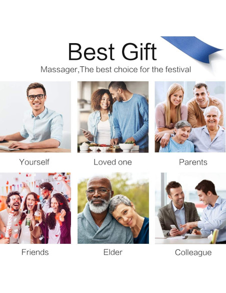 Masajeador Shiatsu Eléctrico Mo Cuishle con Calor 4D Masajeador Shiatsu Eléctrico Mo Cuishle con Calor 4D