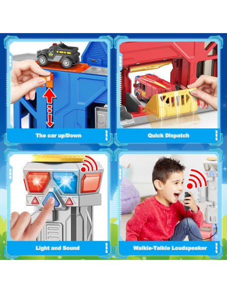 Set de Juego OCHIDO Ciudad Grande con Luces y Sonidos Set de Juego OCHIDO Ciudad Grande con Luces y Sonidos