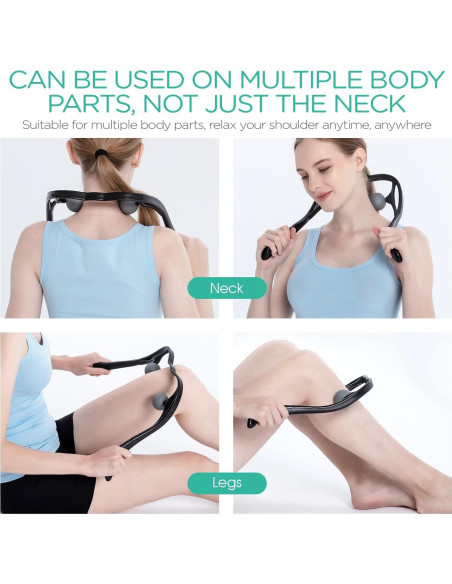 Masajeador de Cuello VOYOR MS110 Shiatsu Doble Presión 292g Masajeador de Cuello VOYOR MS110 Shiatsu Doble Presión 292g