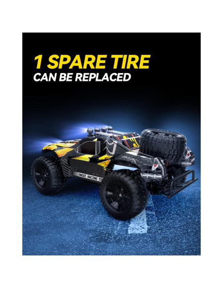 Coche RC DEERC 9201E 1:10 48 km/h 4x4 Todo Terreno Coche RC DEERC 9201E 1:10 48 km/h 4x4 Todo Terreno