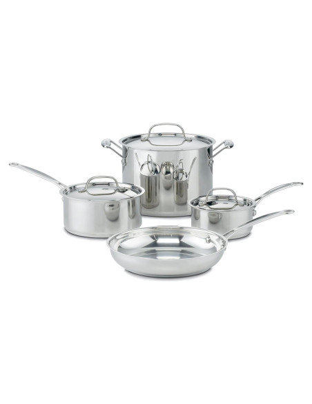 Juego de Utensilios de Cocina Cuisinart 7 Piezas Acero Inoxidable Juego de Utensilios de Cocina Cuisinart 7 Piezas Acero Inoxidable