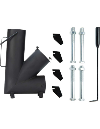 Estufa de Leña TAFEIDA Portátil 5.99 kg Camping Élite
