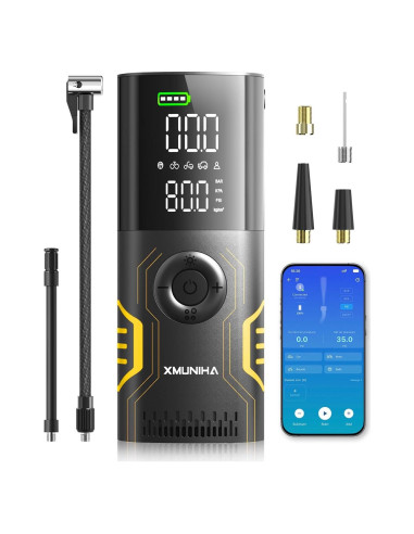 Compresor de Aire Portátil XMUNIHA 10000mAh 150PSI Inflador
