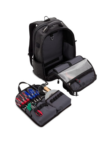 Mochila SwissGear para Laptop 19" con Organizador Negro