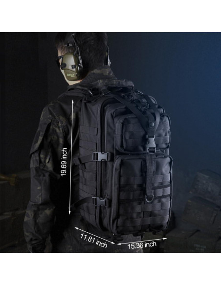 Mochila Táctica EMDMAK 42L Resistente y Cómoda Mochila Táctica EMDMAK 42L Resistente y Cómoda