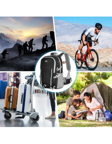 Mochila de Senderismo IGOLUMON 40L Impermeable Unisex