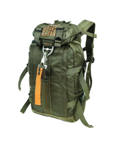 Mochila Táctica PAIWPHLI Verde 15L Impermeable con Molle