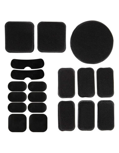 Almohadillas de Casco PAXLAMB Universal 19pcs Espuma Viscoelástica