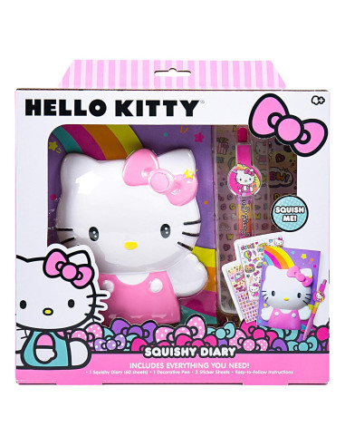 Diario Squishy Hello Kitty Horizon Group USA 12.7x20.3 cm