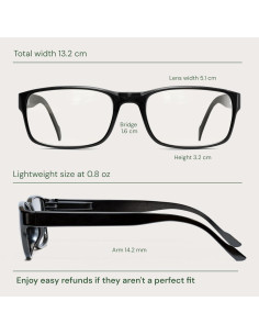 Gafas de lectura Gaoye 5 Pack Anti Luz Azul 2.5x 2