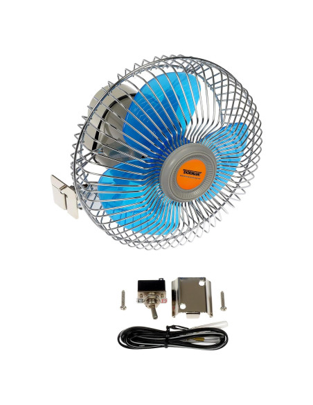 Ventilador Oscilante Dorman 12V para Coche y Hogar Ventilador Oscilante Dorman 12V para Coche y Hogar