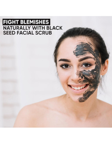 Exfoliante Facial Hidratante Herboganic 150 g Semilla Negra
