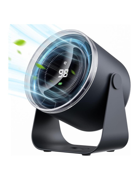 Ventilador de Escritorio WSKEN WSKENS0201 Portátil 100 Velocidades Ventilador de Escritorio WSKEN WSKENS0201 Portátil 100 Velocidades