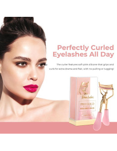 Rizador de Pestañas Icona Lashes Oro 24K con Almohadillas 2