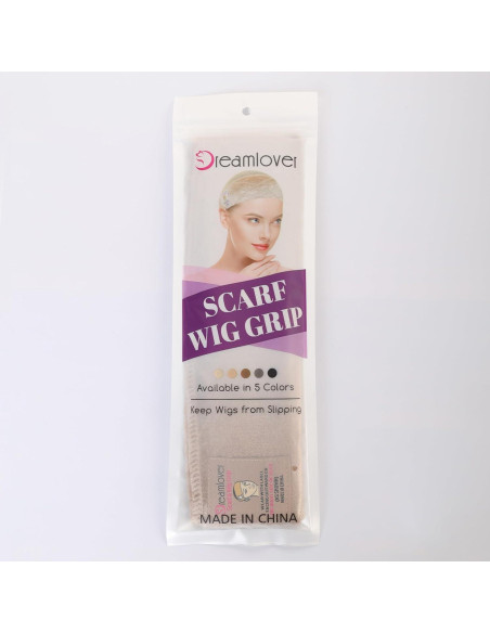Bandas de agarre para pelucas Dreamlover bronceado 2 piezas Bandas de agarre para pelucas Dreamlover bronceado 2 piezas