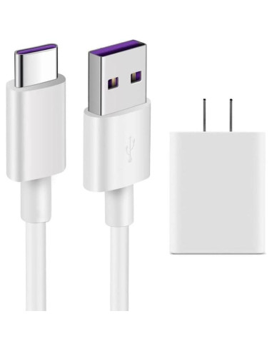 Adaptador Cargador USB C 1.5m para Ventiladores JISULIFE y más