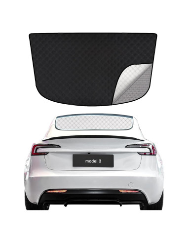 Parasol Trasero ZATOOTO para Tesla Model 3 2021-2024 Doble Capa