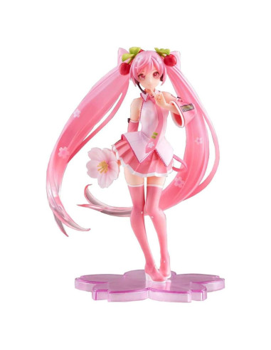 Figura de colección Hatsune Miku Taito 2021 con base