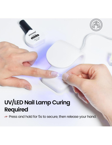 Gel Adhesivo para Uñas JODSONE 10ml Fuerte y Duradero