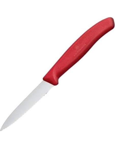 Cuchillo de Cocina Victorinox VIC-6.7601 10 cm Rojo Cuchillo de Cocina Victorinox VIC-6.7601 10 cm Rojo