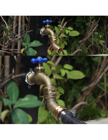 Conector de Manguera de Jardín SIGURANTA 45 Latón 3/4"