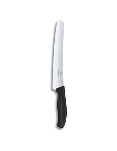 Cuchillo de Pan Victorinox Swiss Classic 22.2 cm Serrado Negro
