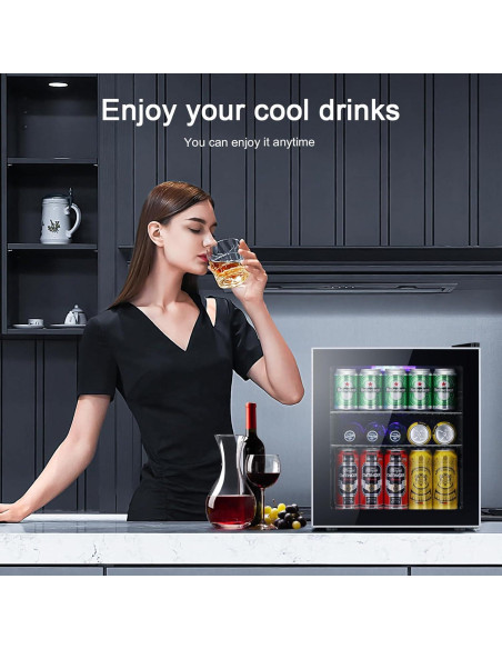 Mini Nevera Refrigerador Antarctic Star 60 Latas 1.6 m Mini Nevera Refrigerador Antarctic Star 60 Latas 1.6 m