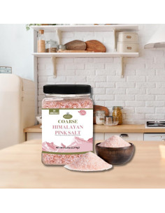 Sal Rosa del Himalaya Good Tierra 2.27 kg - Gruesa, Ideal para Baños 2