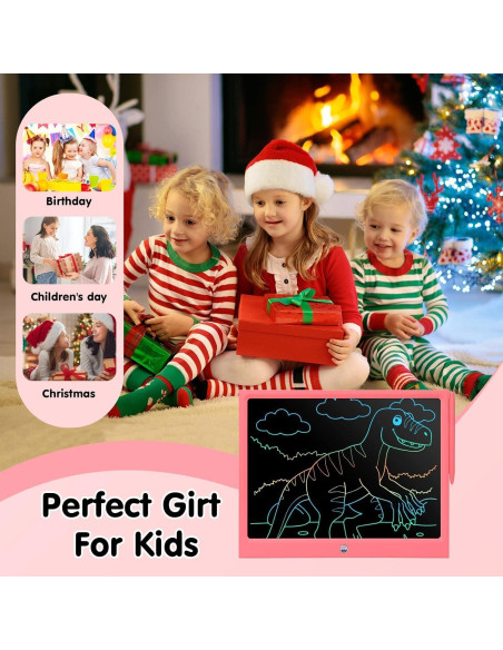 EooCoo Tableta de Escritura LCD 15" Rosa para Niños EooCoo Tableta de Escritura LCD 15" Rosa para Niños