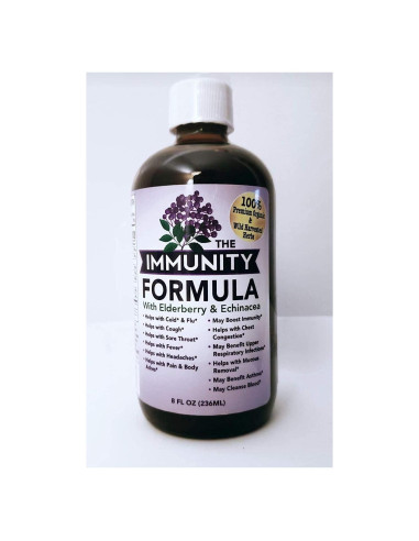 Tónico de Inmunidad The Flatbelly Tea con Saúco y Equinácea 2x240ml