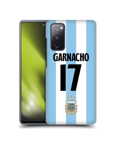 Funda Dura Oficialmente Licenciada Argentina Alejandro Garnacho para Samsung Galaxy S20 FE