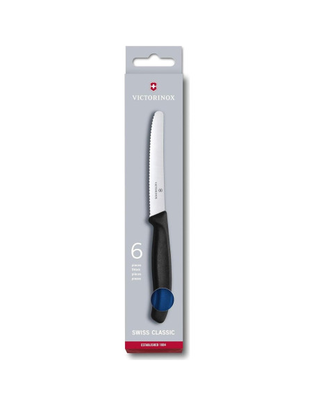 Set de cuchillos de mesa y tomate Victorinox Swiss Classic 6 piezas Set de cuchillos de mesa y tomate Victorinox Swiss Classic 6 piezas