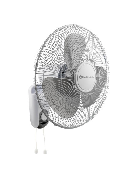 Ventilador de Pared Comfort Zone CZ16W 3 Velocidades 40,64 cm Ventilador de Pared Comfort Zone CZ16W 3 Velocidades 40,64 cm