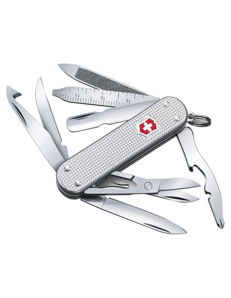 Cuchillo Suizo Victorinox Mini Champ Alox 15 Funciones Plata Cuchillo Suizo Victorinox Mini Champ Alox 15 Funciones Plata
