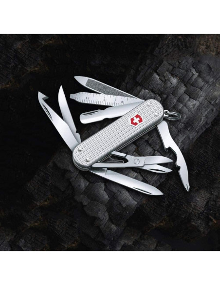 Cuchillo Suizo Victorinox Mini Champ Alox 15 Funciones Plata Cuchillo Suizo Victorinox Mini Champ Alox 15 Funciones Plata