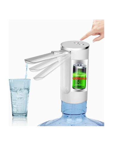 Dispensador de Agua Eléctrico Fatpig Plegable 1200mAh Blanco