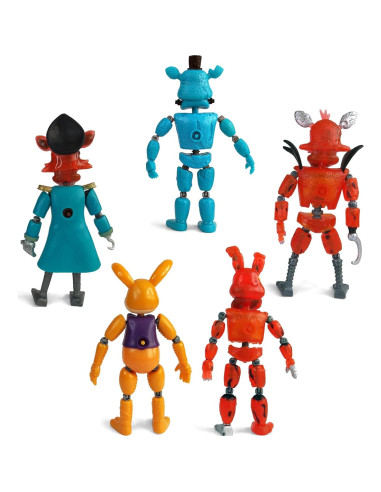 Set de 5 Figuras de Acción Toysvill FNAF Piratas 12-16.5 cm