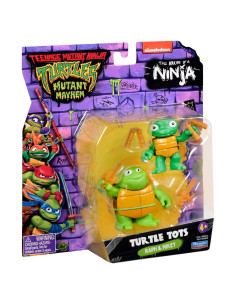 Figuras de Acción Tortugas Ninja Adolescentes Playmates 83291 - Michelangelo y Raphael