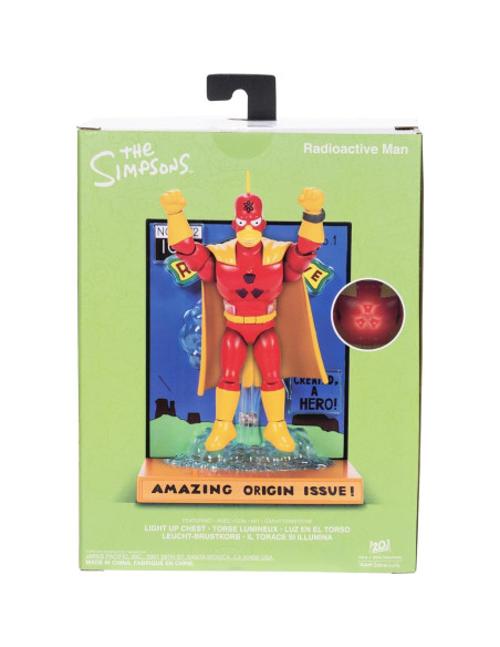 Figura de Acción Premium Hombre Radiactivo JAKKS 16.5 cm Figura de Acción Premium Hombre Radiactivo JAKKS 16.5 cm