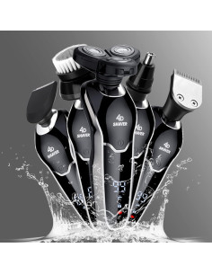 Afeitadora Eléctrica 5 en 1 BestMal Impermeable Recargable 2