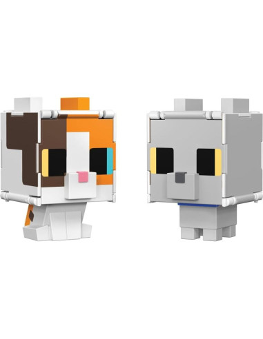 Figura Transformadora Minecraft Flipping' Figs 2 en 1