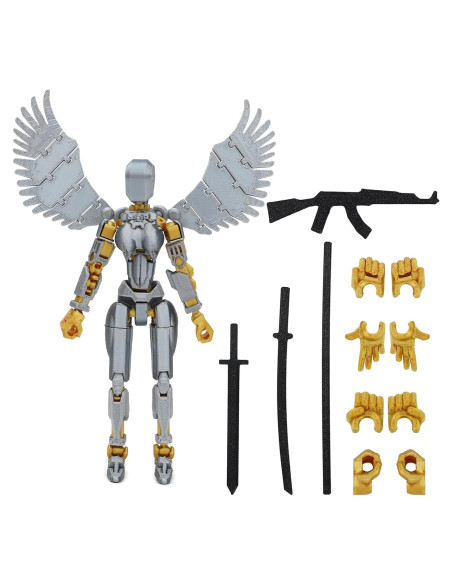 Figura de acción ONEST T13 Robot 18x15x3 cm 3D Figura de acción ONEST T13 Robot 18x15x3 cm 3D
