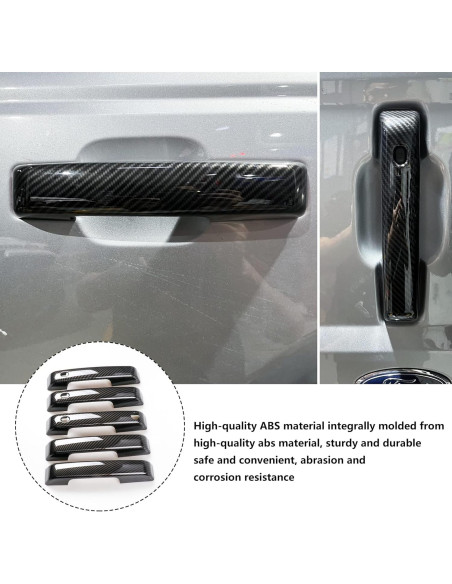 Cubiertas de Manijas de Puerta Sukemichi para Ford Bronco 2021-2025 Cubiertas de Manijas de Puerta Sukemichi para Ford Bronco 2021-2025