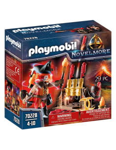 Playmobil Caballeros Burnham Raiders Maestro del Fuego