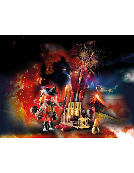 Playmobil Caballeros Burnham Raiders Maestro del Fuego Playmobil Caballeros Burnham Raiders Maestro del Fuego